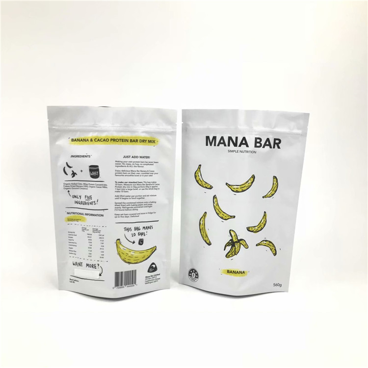 Customized Printed Food 100 Mircon Plastic Pouches Packaging