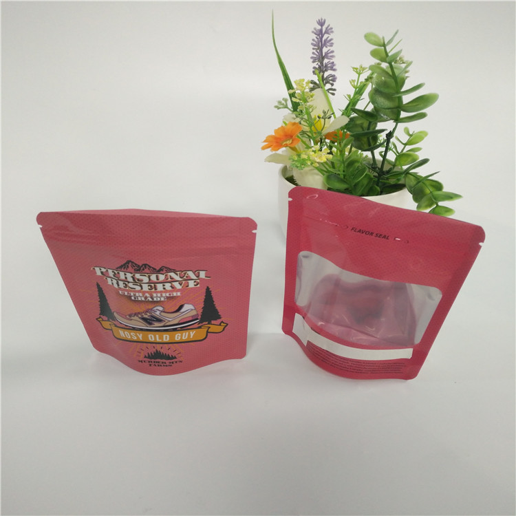 Food Grade Candy CYMK Aluminum Foil Stand Up Bag