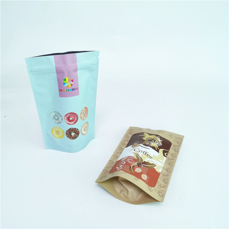 Stand Up  Foil Pouch Packaging Aluminum Foil Body Scrub Cream Packging Bags