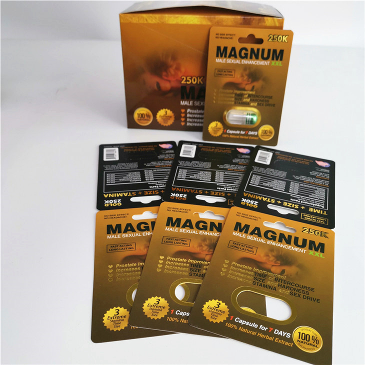 Rhino 69 male enhancements sexual pill packaging 3d card capsul blister for display