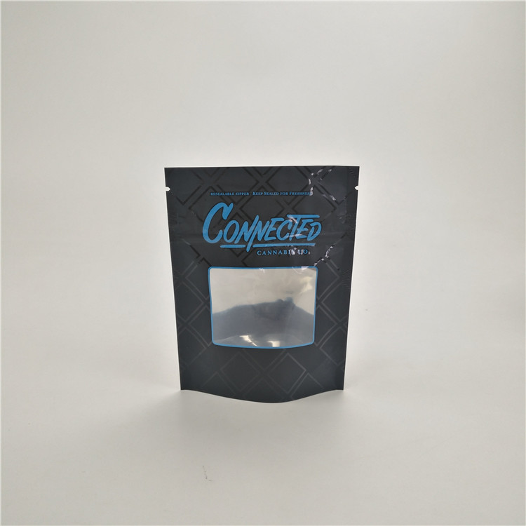 Child  proof bags customized plastic bags for CBD bags runtz jungle cookies medicine pouch with window