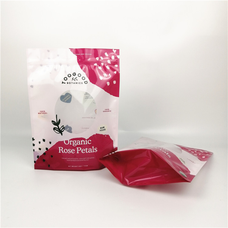 0.125oz 3.5g Flower Powder CYMK Stand Up Zipper Bag