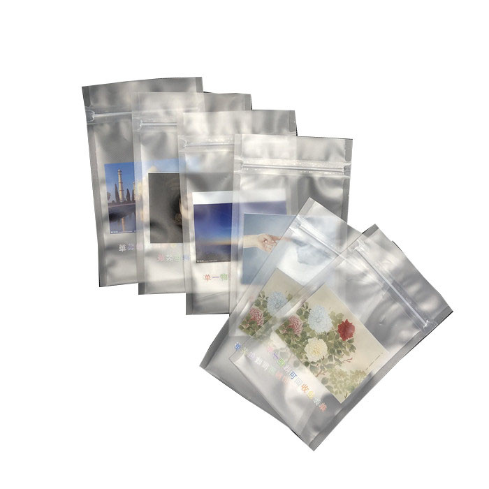 Moisture Proof  Transparent CYMK VMPET Herbal Incense Packaging