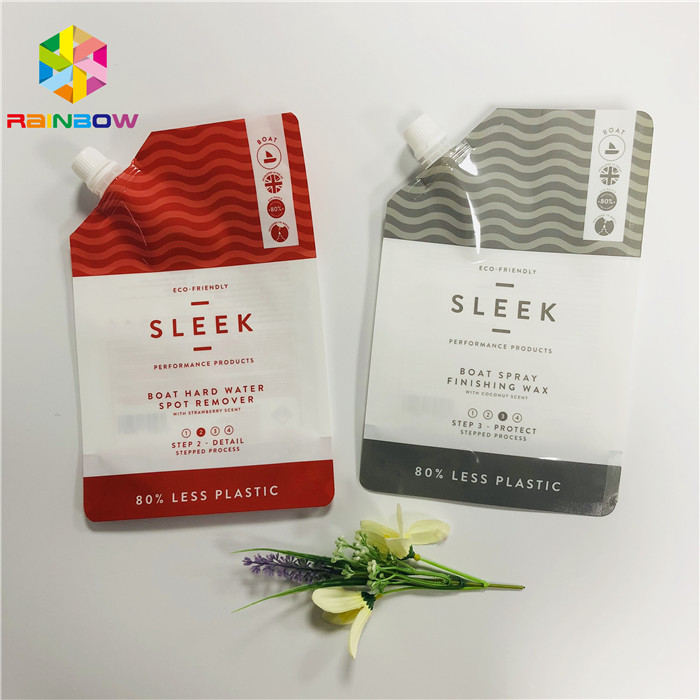 Liquid Beverage 100ml 4oz BPA Free Spout Pouch Packaging