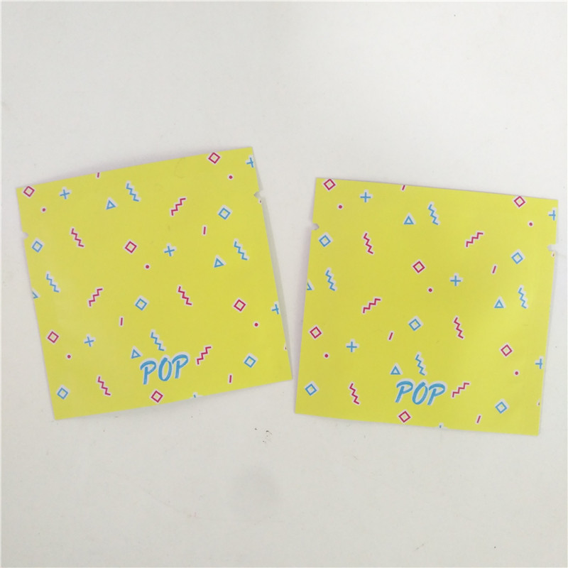 Personalized Laminated Plastic Salt Pepper Grinder Packaging Bag Biodegradable Powder Sachet With Window