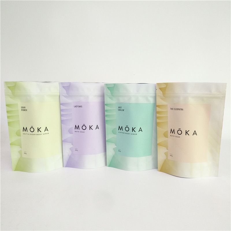 200G Resealable 110 Micron Mylar Aluminum Foil Bags CMYK