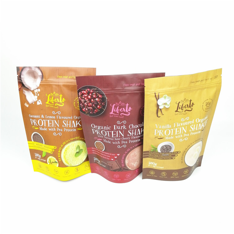 Digital Printing Foil Pouch Kratom powder Packaging Stand up zipper mylar bags