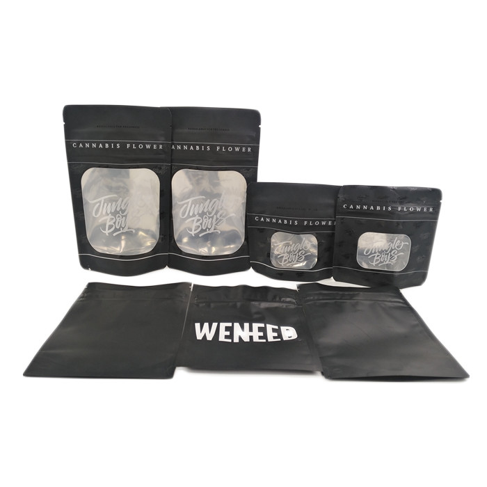 Digital Printing 1/4oz 3.5g Jungle Boy Child Resistant Mylar Bag Smell Proof  Childproof Mylar Bag for Canabies Flower