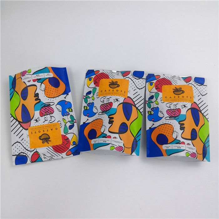 Zip Lock Aluminium Foil Bag Wholesale Customized Printing Edible Packaging Resealable Nuts Packaging Bags