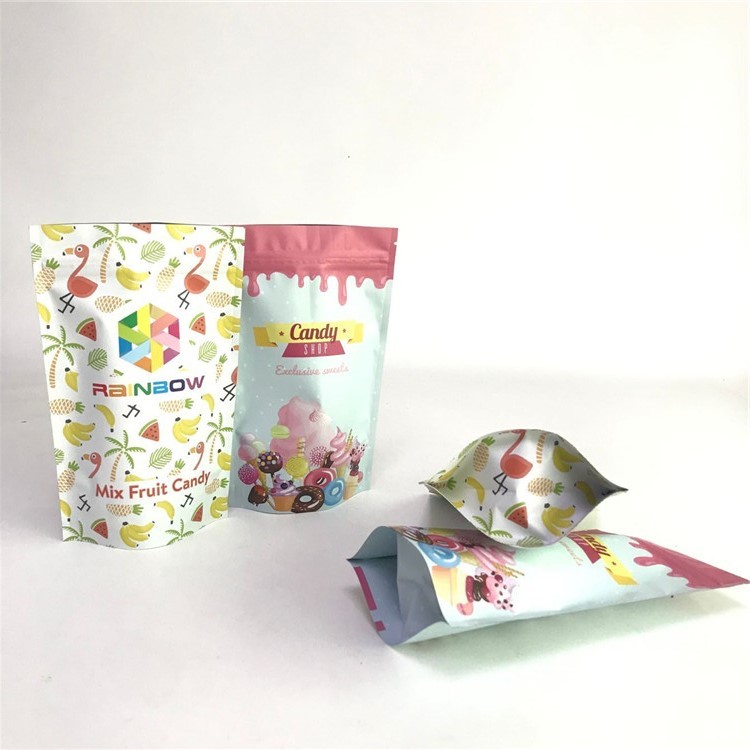 Stand Up Candy Gravure Printing MOPP Snack Packaging Bags