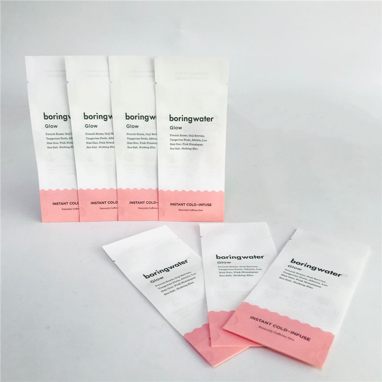 Resealable Gravure Printing PLA Biodegradable Kraft Paper Bags