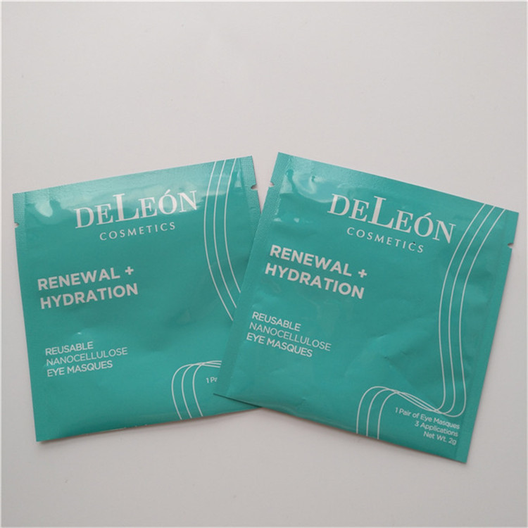 Matte Aluminum Small Sachet SampeL Packaging Bags Cream Samples Packing Bags