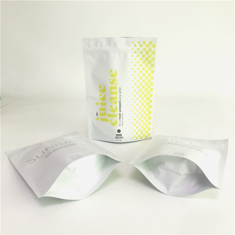 Smell Proof Heat Sealable Aluminum Foil Body Scrub Packaging Bags