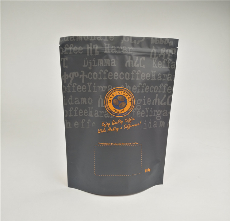 MOPP VMPET 250g 500g Coffee Beans  Pouch With Valve
