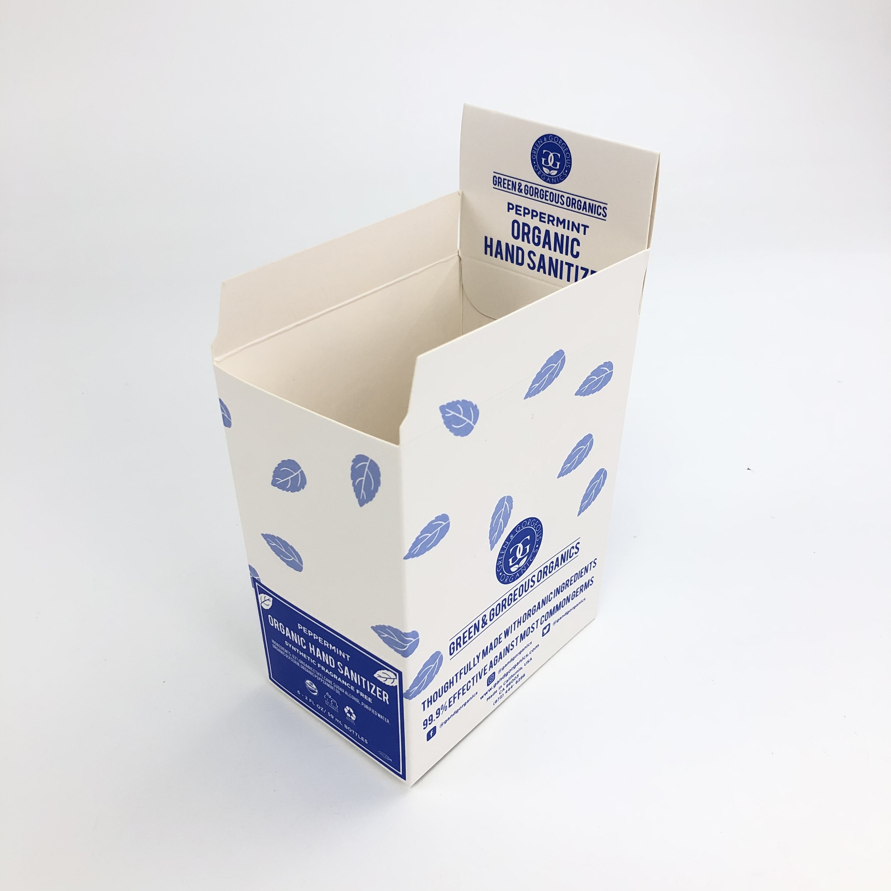 Custom Matt Film UV Embossed With 400g 350g Thickness White Cardboard For 30ml 60ml Bottles Display Paper Box Packaging