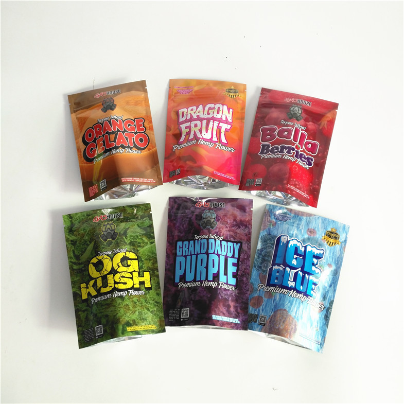 3.5g Cookies  Bag Candy Suger Packaging Bag Hemp Flower Seed Packaging Bag