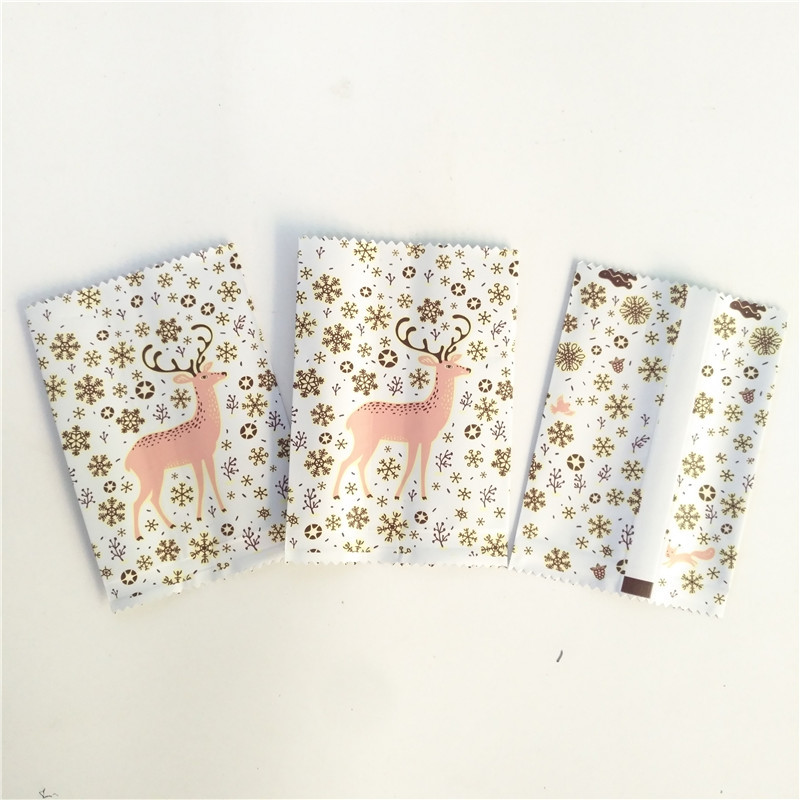 MOPP CMYK 150micron Snack Bar Packaging Bag With Jagged Edge