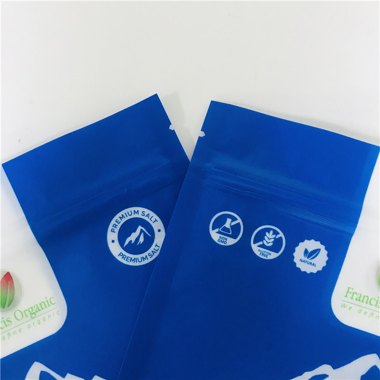 Digital Printing Platic Bags with Clear Window Stand up Packaging Bags