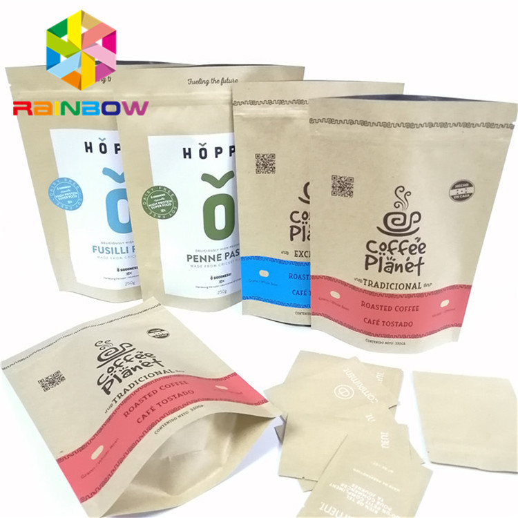 VMPET Mylar Foil Paper Bags CYMK Gravnre Printing With Zipper