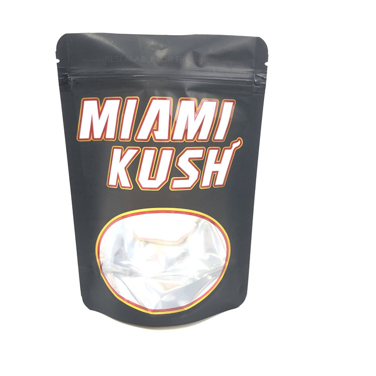 Custom 1/8oz 3.5g CBD Cr Exit  Mylar Childproof Foil Pouch Packaging For Gummies