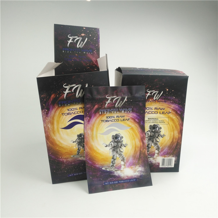 Gravure Printing 80mic Tobacco Packaging Bags Cigar Wrappers