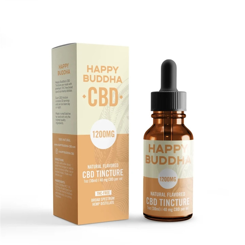 CMYK 200mic 30ml Cardboard Dropper Bottle Paper Box