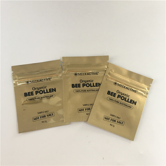 Resealable Edibles CBD Gummies  Pouch Heat Seal