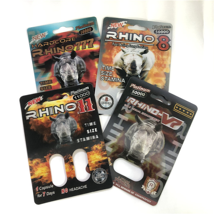 89x127mm Magnum 24K 3d Blister Card For Sexual Enhancement Pills