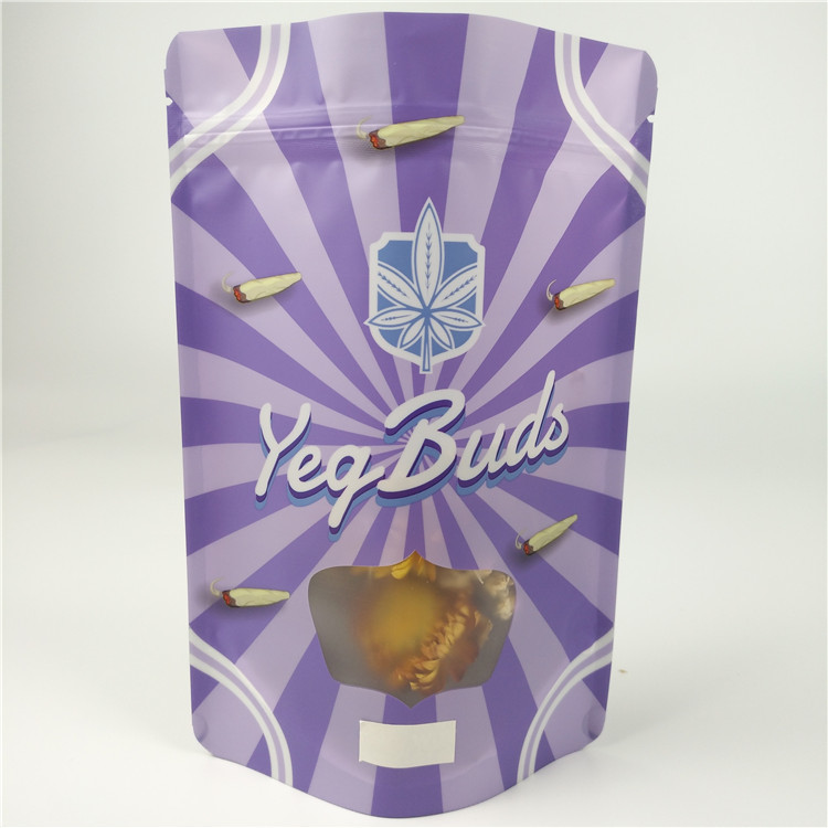 3.5 Gram MOPP Cannabis Flower Packaging Bags Child Resistant