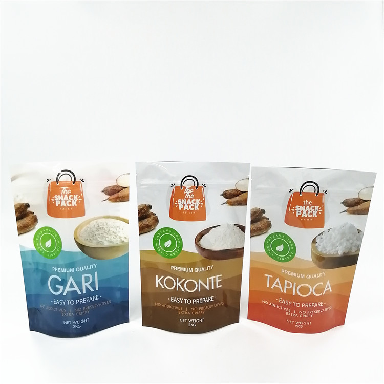 Metallic Foil MOPP 250g Dried Fruit Packaging Bag 100mircon