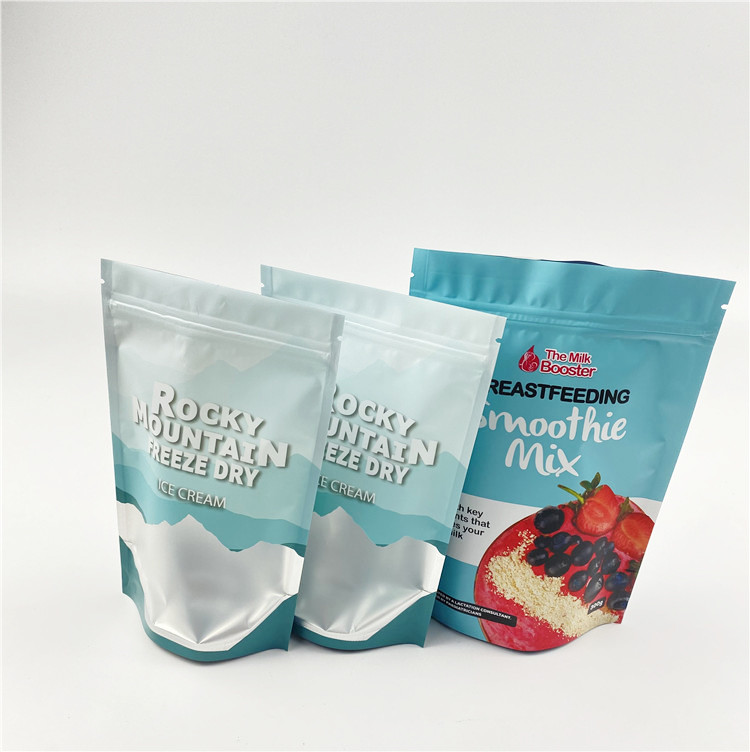 Gravure Printing 100mircon Smell Proof Pouch 250g Whey Protein