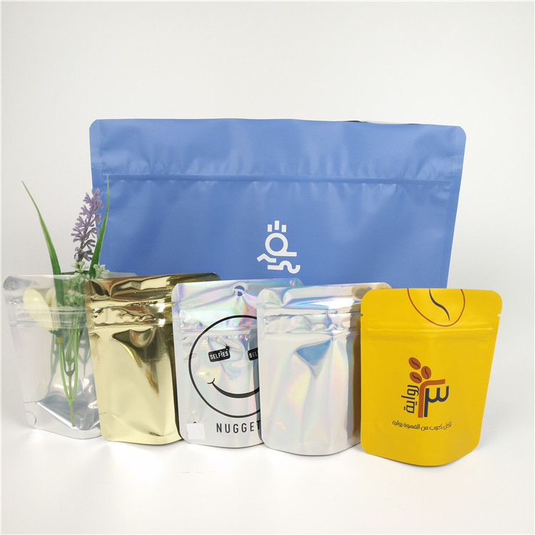 Resealable SGS Edible Childproof Mylar Bag For Peanut Butter