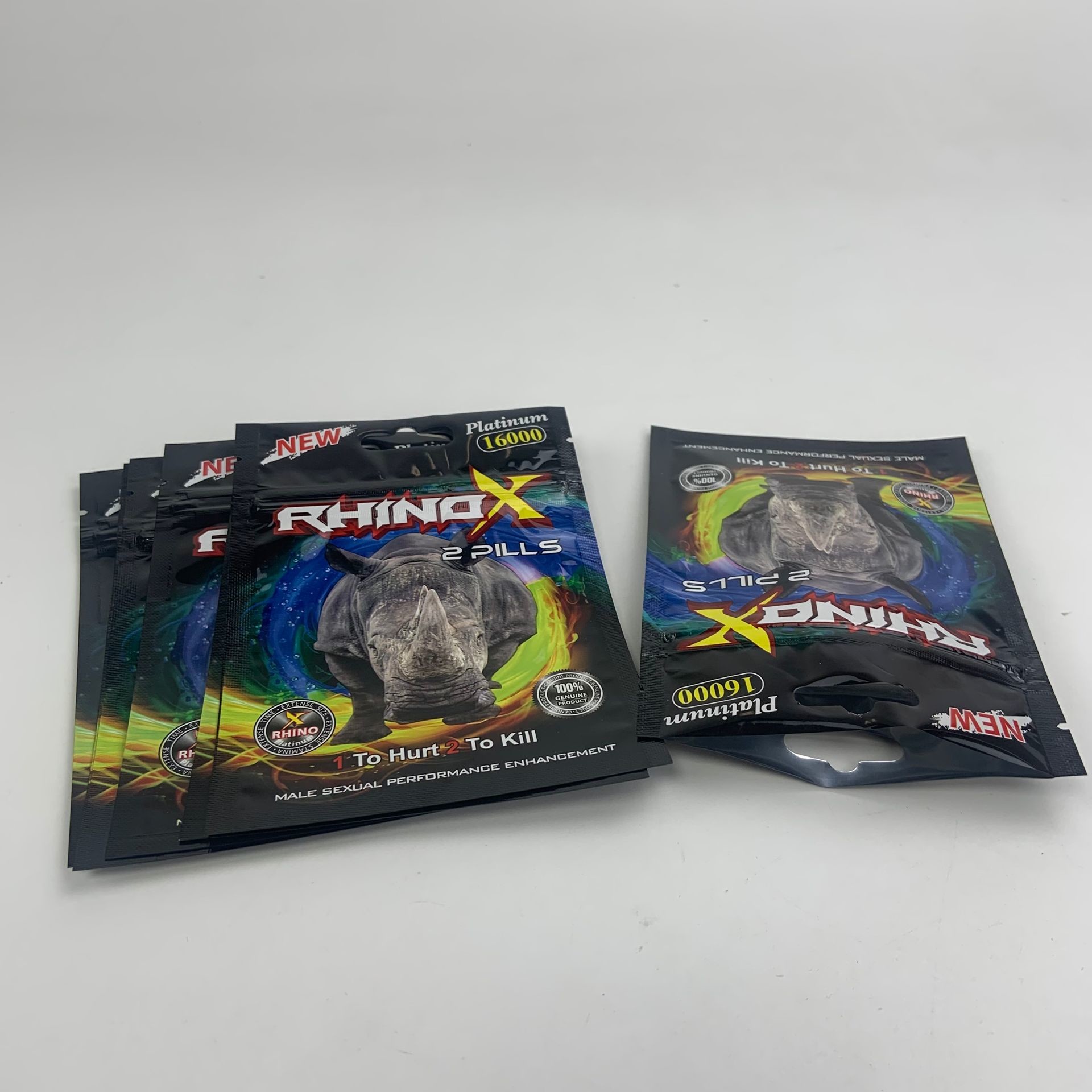 CMYK 110 Microns PET Tobacco Leaf Packaging Bags