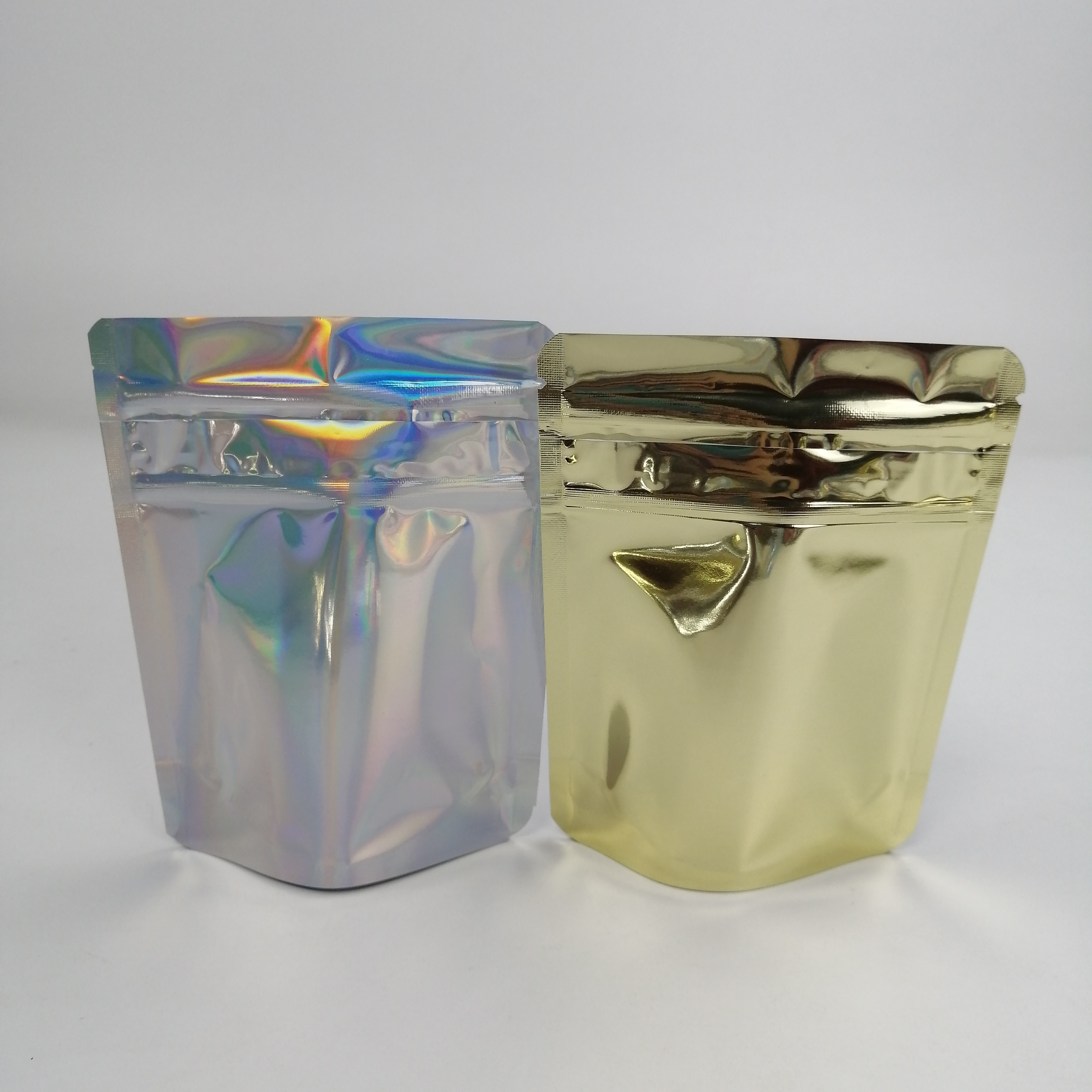 Child Resistant Frozen Cookies foil resealable pouches Edible Mylar 