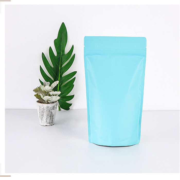 Body Scrub Plastic Aluminium Foil Stand Up Pouch With Zipper