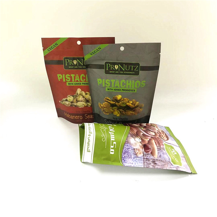 Stand Up Zipper Top Aluminum Foil Mylar Bags Smell Proof Custom Printed