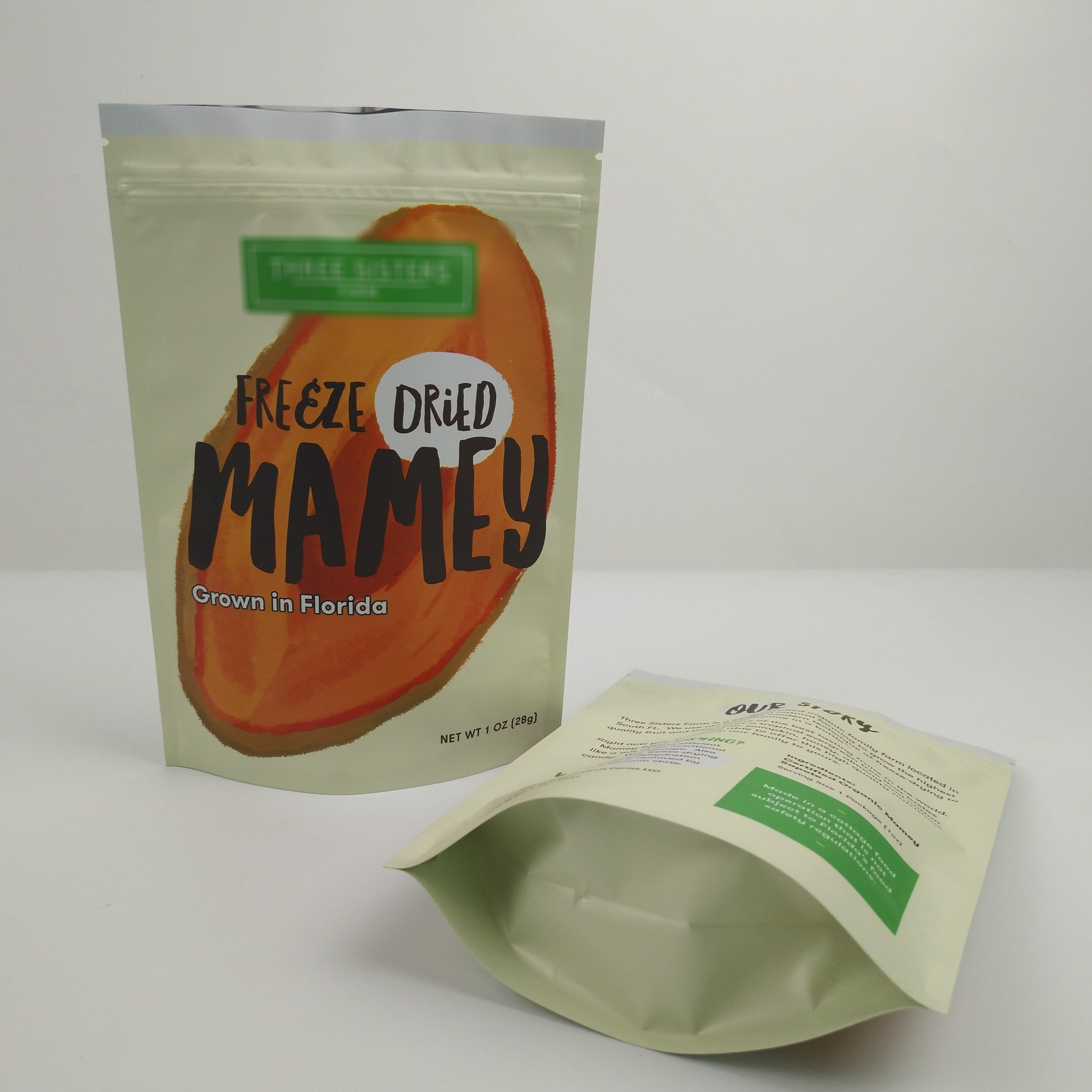 Stand Up Pouch Recyclable Factory Direct Supply Customized Aluminum Foil Stand Up Pouches Smell Proof Food Packaging Bag