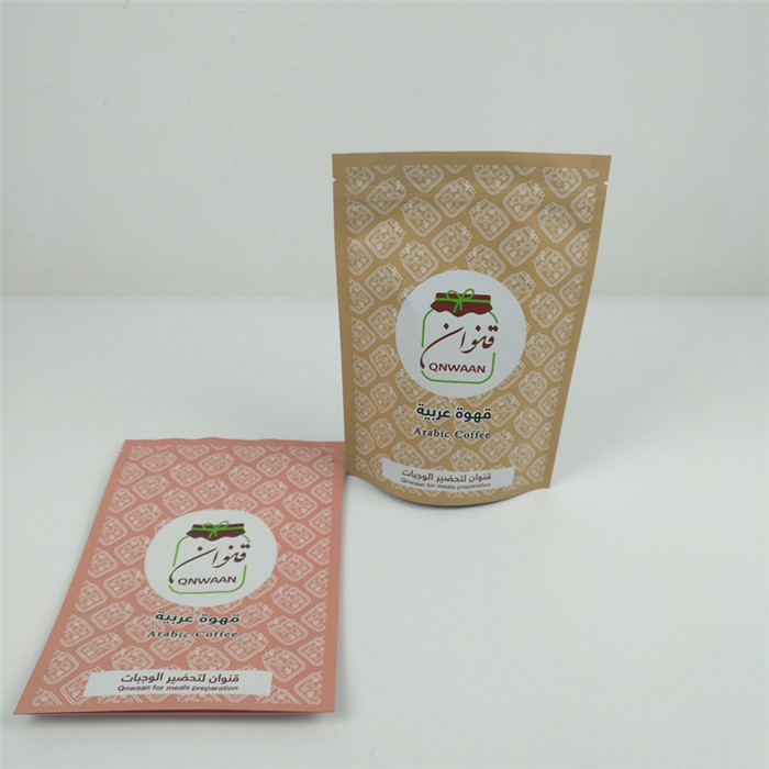 VMPET Resealable  Stand Up Bags MOPP Mylar Aluminium Pouch