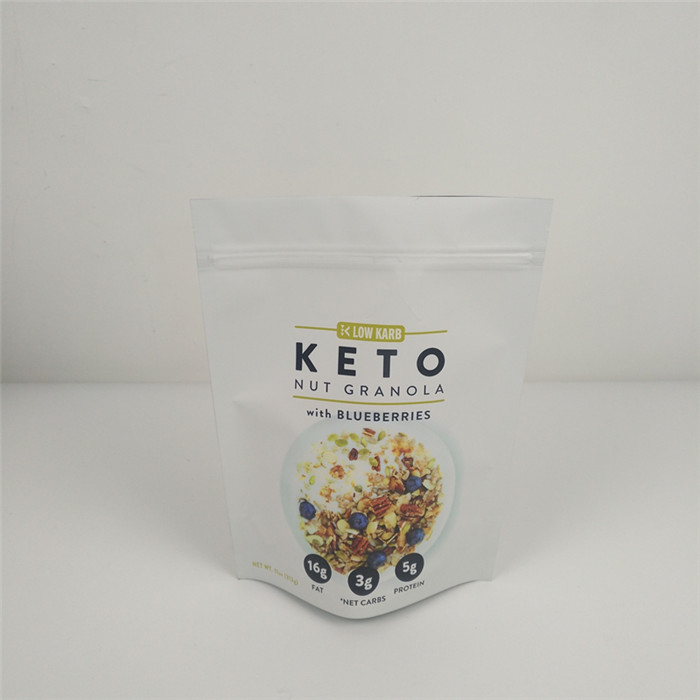 VMPET 120mic  Stand Up Pouch MOPP Food Packaging Gravure Printed