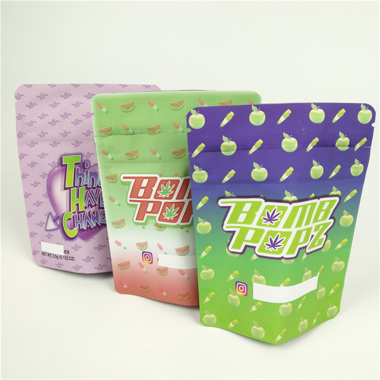  Plastic CMYK Child Proof Packaging Bag Food Grade SGS