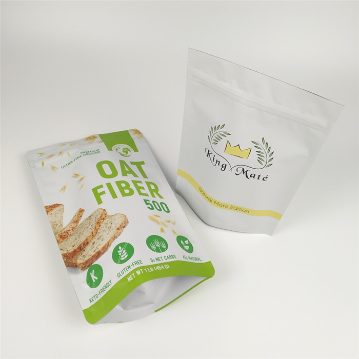 Gravure Printing MOPP Plastic Stand Up Pouches 120 Micron