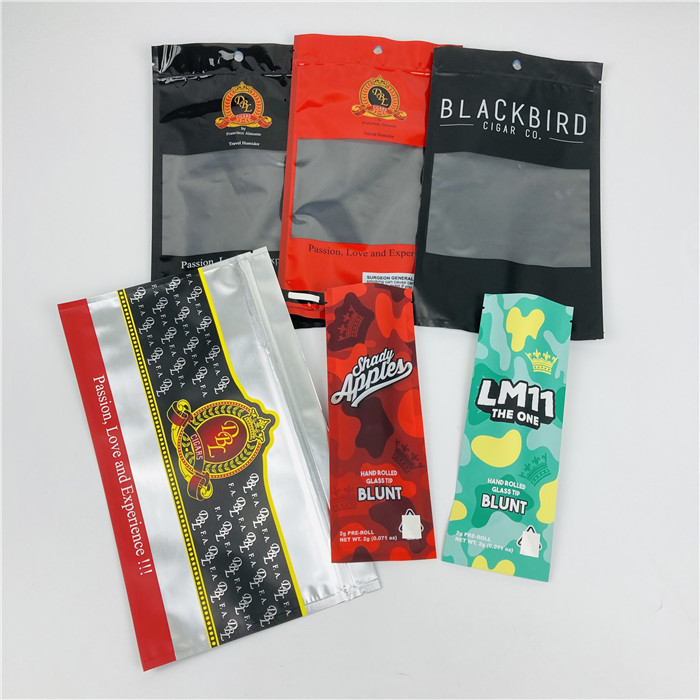ISO Gravure 1.2C MPET Plastic Pouches Packaging Cmyk For Tobacco Leaf