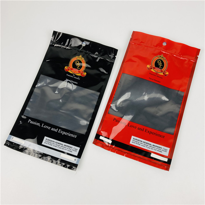 Smoking Tobacco Zipper Pouch Tobacco Cigars 1kg Packaging Bag With  16oz Tobacco Plastic Bags