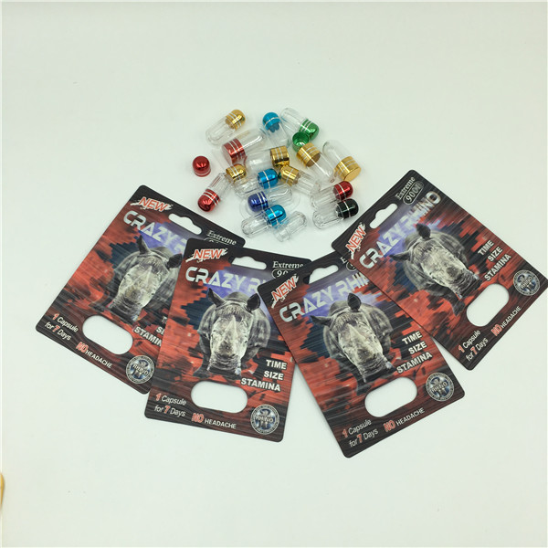 Crazy Rhino 69 Pills Packaging Box Rhino 7 For Male Sexual Pill