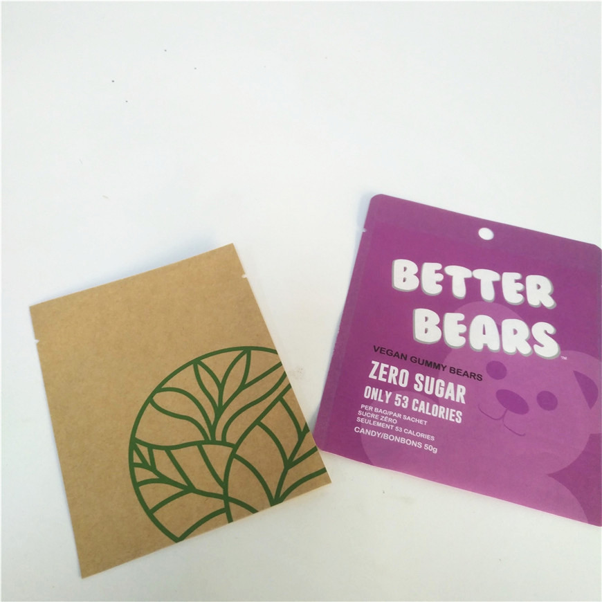 VMPET 1.2C NY 1.5C Flat Snack Packaging Bag Cmyk For Cookie Candy