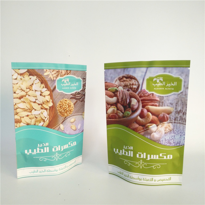 PA 1.5C VMPET 1.2C Food Packaging Bags Nuts Cookie Snack