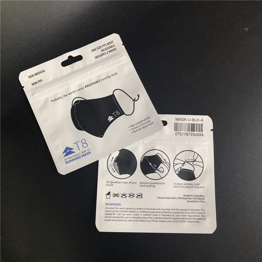 Cmyk MPET Plastic Retail Packaging Bag Upscale Vmpet For Foods Socks