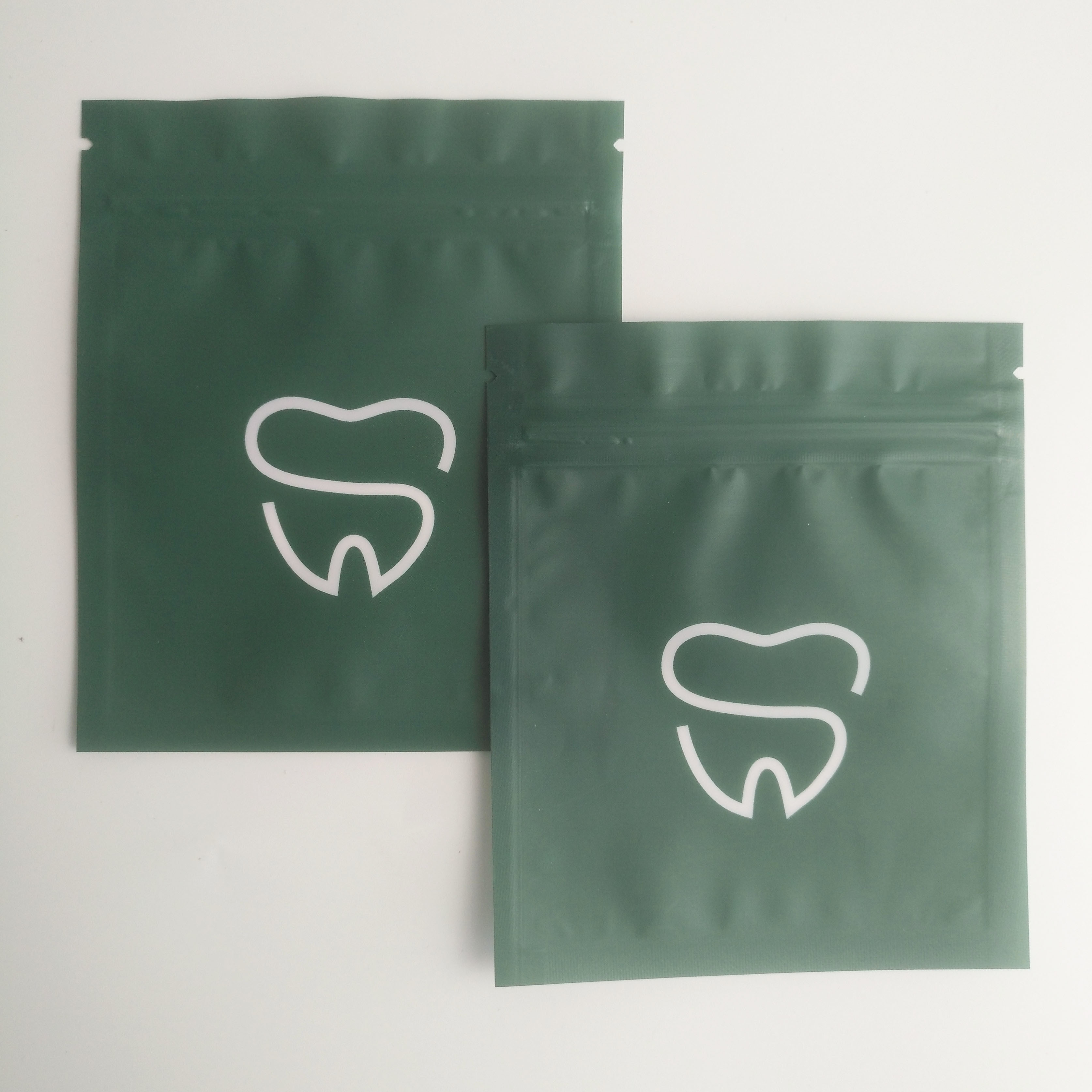 120mic MOPP PE Mylar Matte Packaging Bags Cmyk With One Side