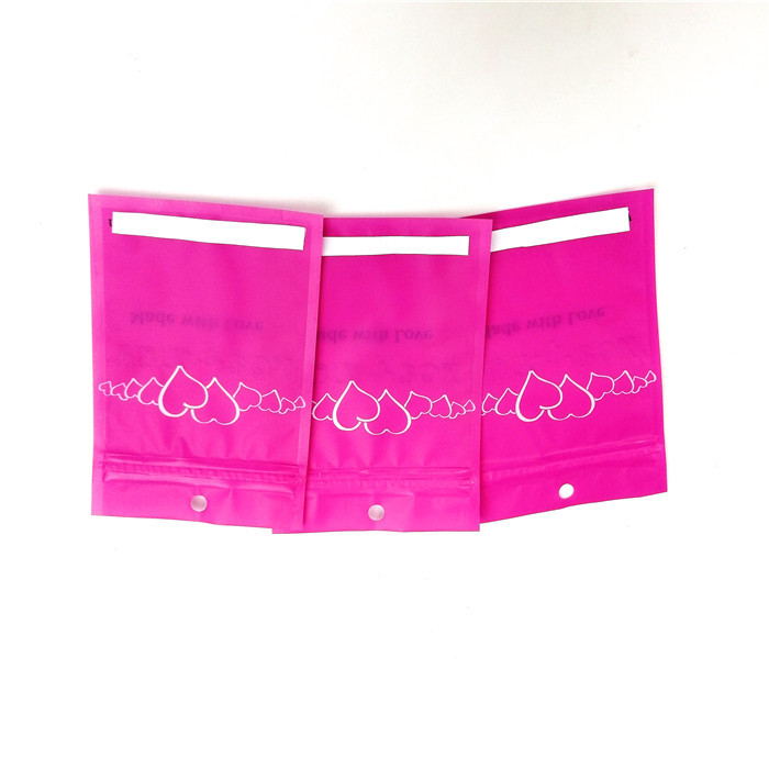 custom logo plastic foi jewelry bag multiple design film cut Aligners packaging bags for clothes clear ziplock bag