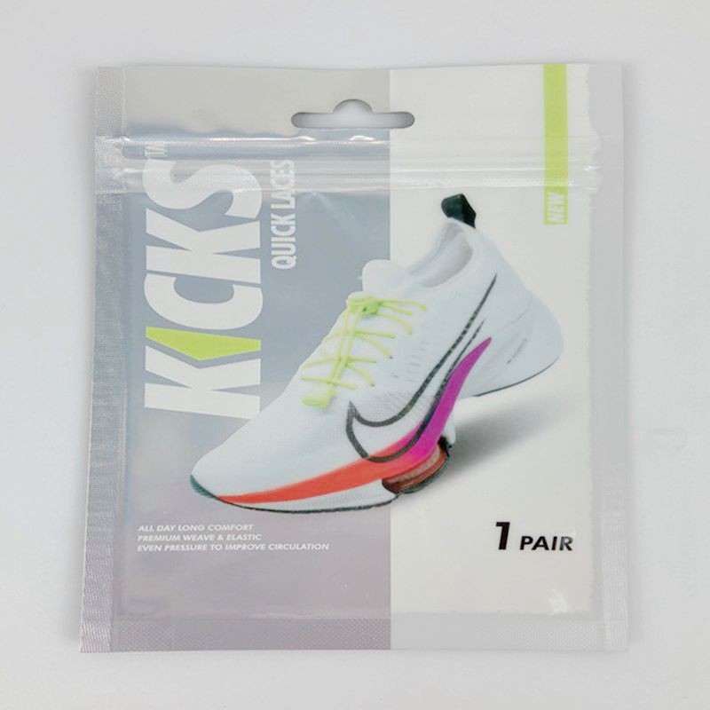 Reusable Plastic Mini Zipper Pouch Shoe Pad Packaging Bags Three Side Seal Bag For Shoelaces